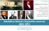 República liberal y expansión nacional