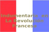 Indumentaria de la revolución francesa