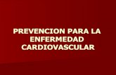 Prevencion Para La Enfermedad Cardiovascular