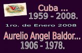 Cuba 1959 2008  Baldor 1906 1978