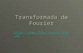Transformada De Fourier