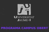 Sedes de la Universitat Jaume I de Castellón (Programa Campus Obert)