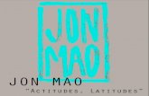 Dossier de la exposición de Jon Mao. Actitudes, Latitudes