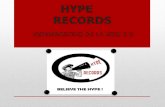 HYPE RECORDS. HERRAMIENTAS WEB 2.0.