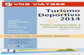 TURISMO DEPORTIVO 2014 - CALENDARIO RUNNING VNG VIATGES