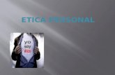 Etica personal