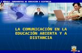 La ComunicacióN En La EducacióN A Distancia