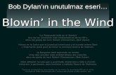 Bob Dylan’ın unutulmaz eseri: Blowin’ in the Wind