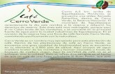 Café Cerro Verde Descripción Español