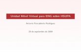 Presentacion unidad móvil virtual para eng sobre hsupa
