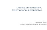2009 Quality On Education  International Perspective   Final