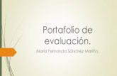 Portafolio de evaluación - María Fernanda Sánchez