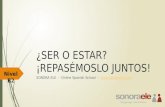 ¿SER O ESTAR? By Sonora ELE - Online Spanish School