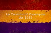 A la constitucio de 1931 elena, iris i sònia