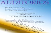 Revista Auditorios #01 Conferencistas