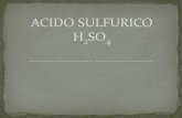 Diapositivas del acido sulfurico para mañana