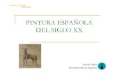 Pintura española del siglo xx