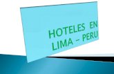 Hoteles en Lima - Perú