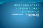 presentacion de itinerario por zaragoza