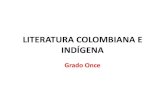 Literatura colombiana e indígena