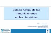 Estado actual de las Inmunizaciones en las Américas