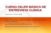 Presentacion teórica del Curso-Taller Básico entrevista clínica para residentes de medicina de familia Unidad Docente Plasencia