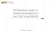 Estrategia para el aprovechamiento del TLC entre Colombia y EEUU