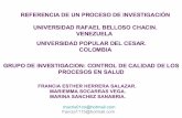 Socializacion Referencias De Un Proceso De Investigacion. Venezuela