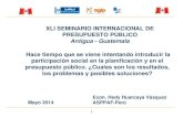 participación social en la planificación - Hedy Huarcaya