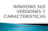 Windows sus versiones y caracteristicas adel pardo