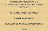 Proyecto personal de compromiso social cristiano catolico- Angee Machado- 11B