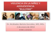 Violencia en la niñez y adolescencia: "bullying".