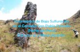 YACIMIENTOS DE BAJA SULFURACIÓN EN EL CORREDOR SAN PABLO - NORTE DEL PERÚ- ESTRUCTURAS MINERALÓGICAS