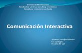 Presentación juan jose orozco comunicacion interactiva
