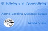 El bullying y el cyberbullying
