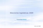 Elecciones 2009   Contenidos