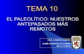 Tema 10   El PaleolíTico   Nuestros Antepasados MáS Remotos