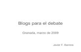 Blogs Para El Debate