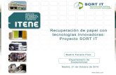 Recuperación de papel con tecnologías innovadoras: Proyecto SRT IT