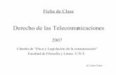 Derecho de las Telecomunicaciones