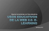 Usos educativos web. E-learning