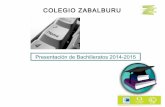 Colegio Zabalburu - Bachillerato