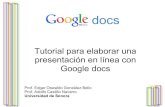 Tutorial sobre Google docs