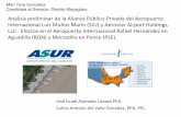 Análisis preliminar de la Alianza Público-Privada del Aeropuerto Internacional Luis Muñoz Marín
