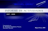 Presentacion actividades CCMG 2007 - 2009