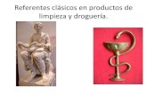 Referentes clásicos en productos de limpieza y droguería por irene y adelaida 2º bach B