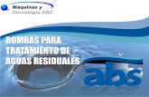Sulzer abs - tratamiento de aguas residuales en redes de saneamiento