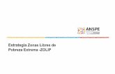 Presentación zolip insitucional Agencia Nacional para la Superación de la Pobreza Extrema