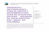 Propuesta metodologica evaluacion y seguimiento plan de accion sinap Colombia