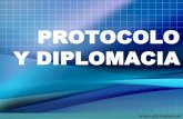 Protocolo y diplomacia